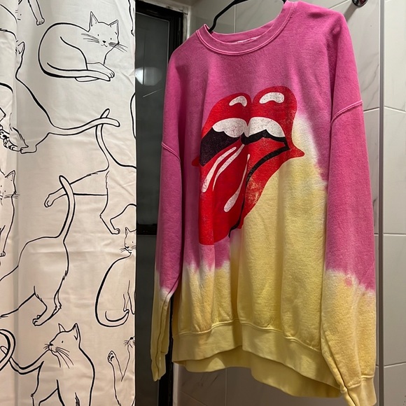 Urban Outfitters Tops - COPY - The Rolling Stones Crew Neck Sweatshirt